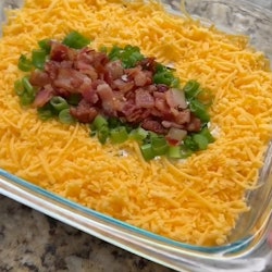 On TikTok, Loaded Baked Potato dip combines all of your favorite baked potato toppings in a dip mean...