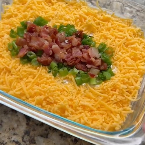 On TikTok, Loaded Baked Potato dip combines all of your favorite baked potato toppings in a dip mean…