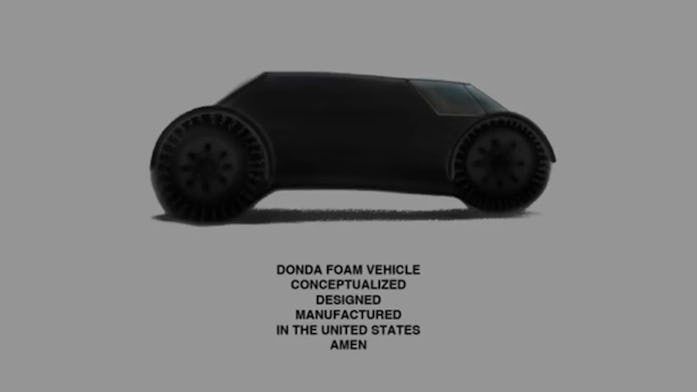 Donda Foam Vehicle