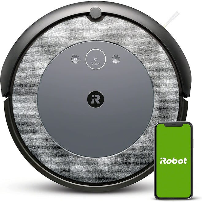 Featuring dual rubber brush rolls, this iRobot Roomba i3 EVO is one of the best robot vacuums for hi...