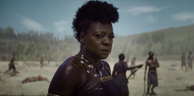 Viola Davis in 'The Woman King' trailer