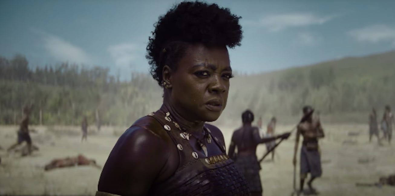 Viola Davis in 'The Woman King' trailer