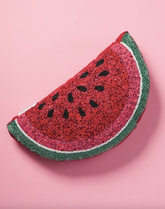 HomeGoods beaded watermelon pillow