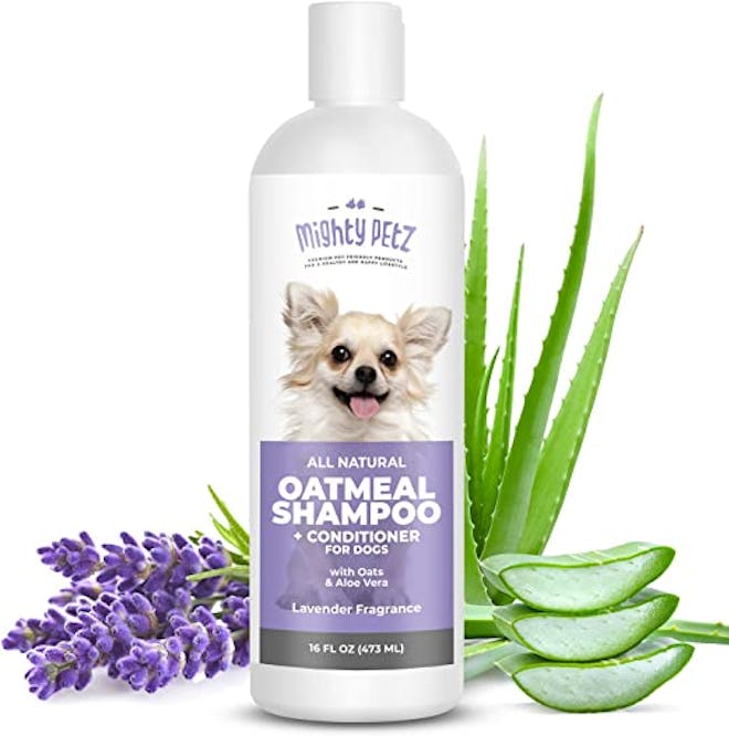Mighty Petz 2-in-1 Oatmeal Dog Shampoo and Conditioner