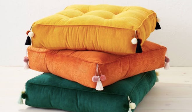 Oversized Corduroy Floor Pillow with Tassels - Opalhouse™ designed with Jungalow™