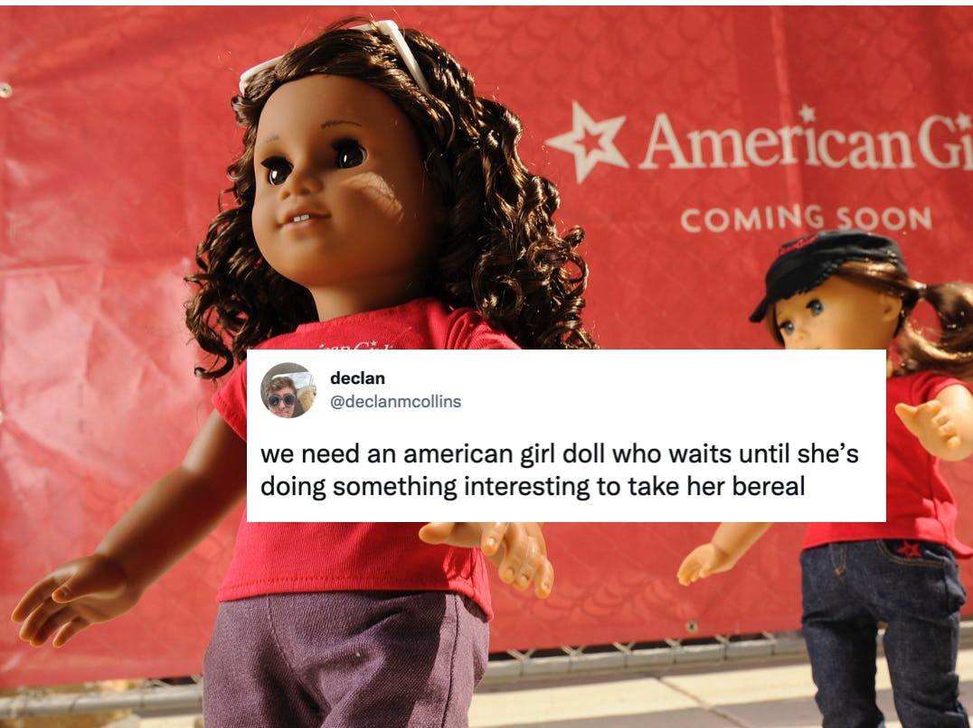 9 Best "We Need An American Girl Doll Who…” Memes