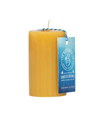 Mini Pillar Beeswax Candles
