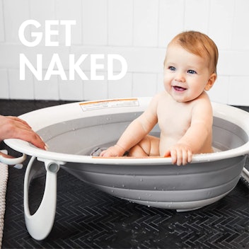 Boon Naked 2-Position Collapsible Baby Bathtub