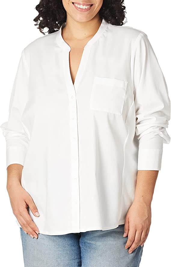 best oversized white button downs