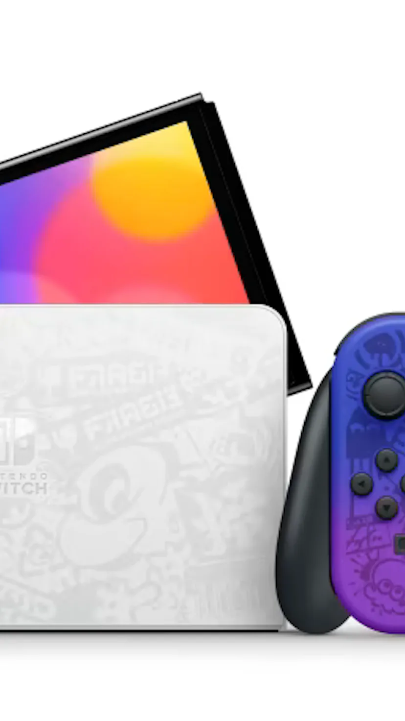 Nintendo's next Switch OLED is plastered in 'Splatoon' graffiti Nintendo's next Switch OLED is plastered in 'Splatoon' graffiti