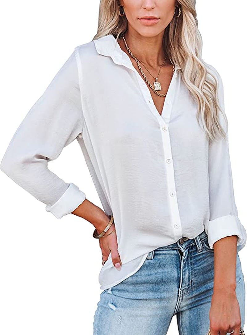 The Best Oversized White Button-Downs