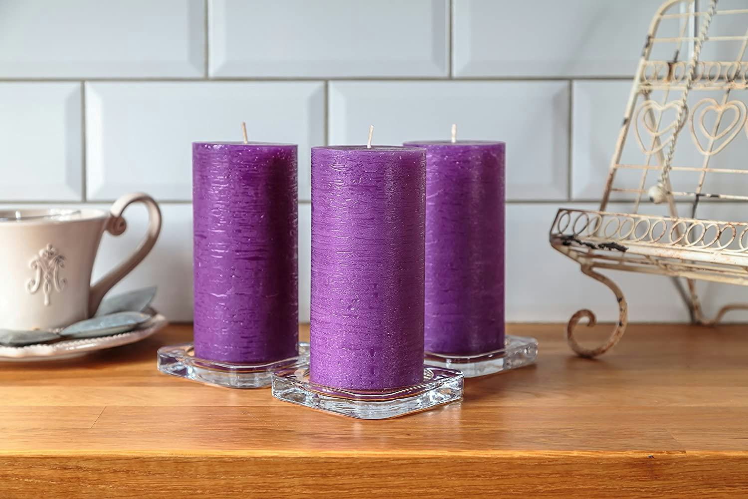 Melt Candle Company Pillar Candles (Set of 3)