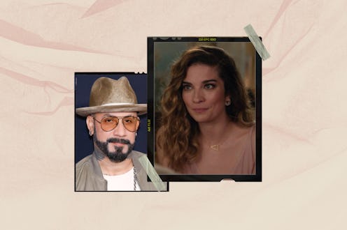'Schitt's Creek' star Annie Murphy and Backstreet Boy AJ McLean.