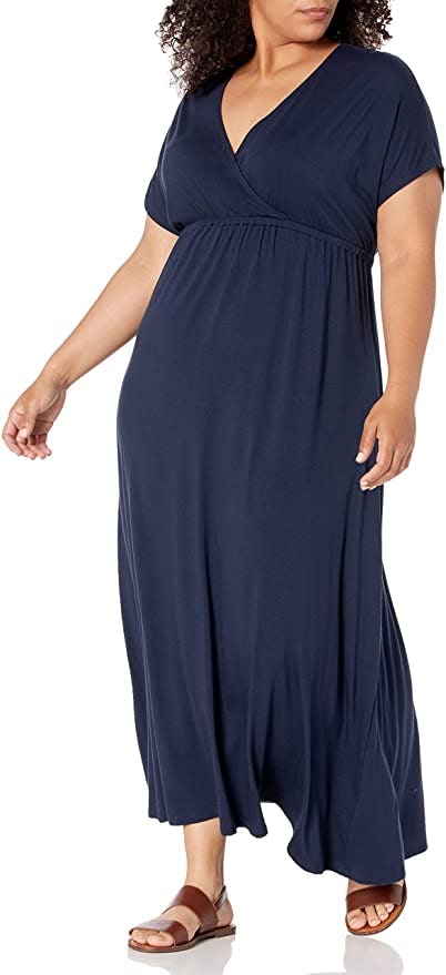 Amazon Essentials Surplice Maxi Dress