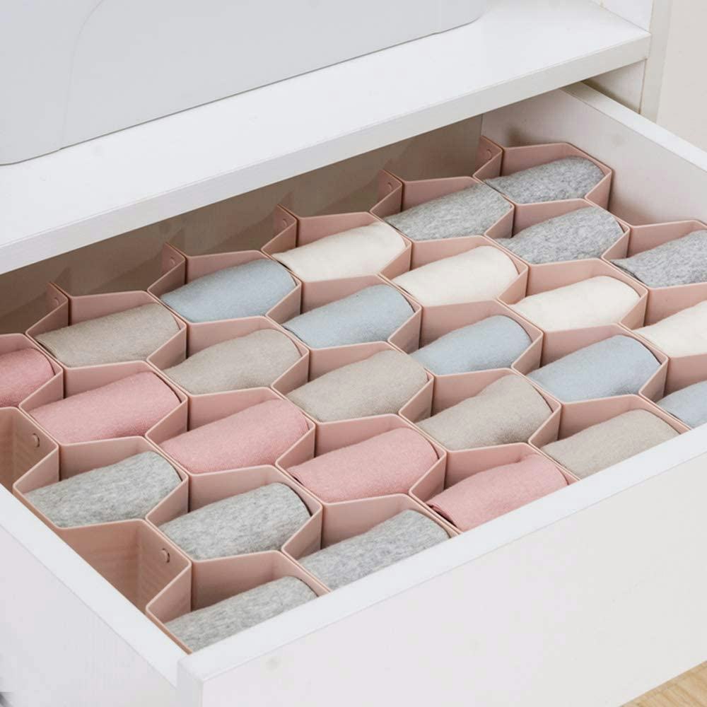 Poeland Drawer Divider Organizer (8-Pieces)