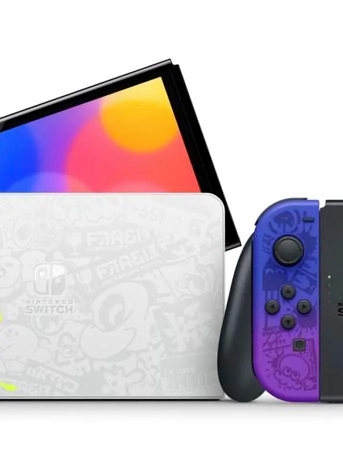 Nintendo's next Switch OLED is plastered in 'Splatoon' graffiti Nintendo's next Switch OLED is plastered in 'Splatoon' graffiti