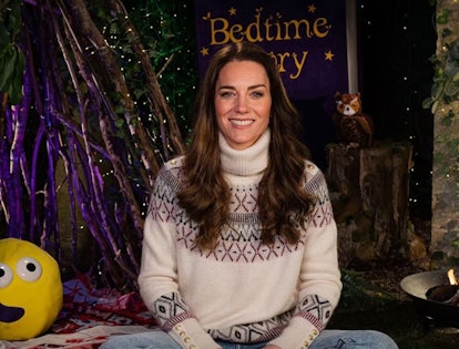 Kate Middleton on CBeebies 'Bedtime Stories.'