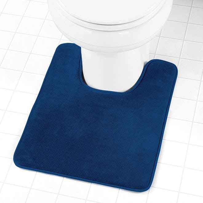Genteele Memory Foam Toilet Bathroom Rug