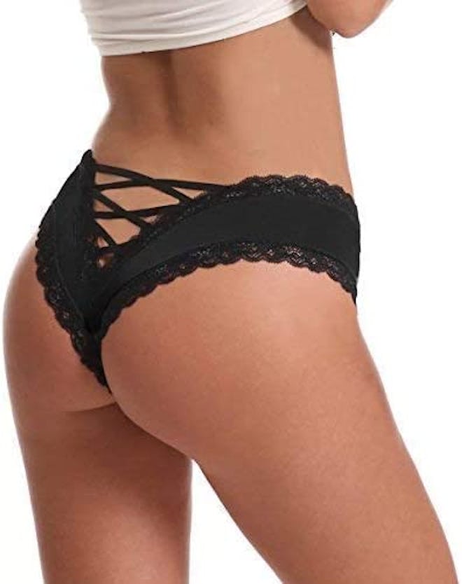 Sofishie Sexy V-Back Criss Cross Panties