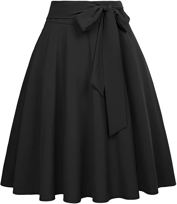Belle Poque Flared Midi Skirt