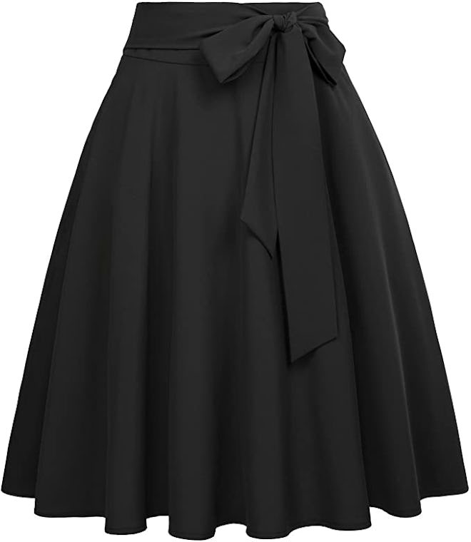 Belle Poque Flared Midi Skirt