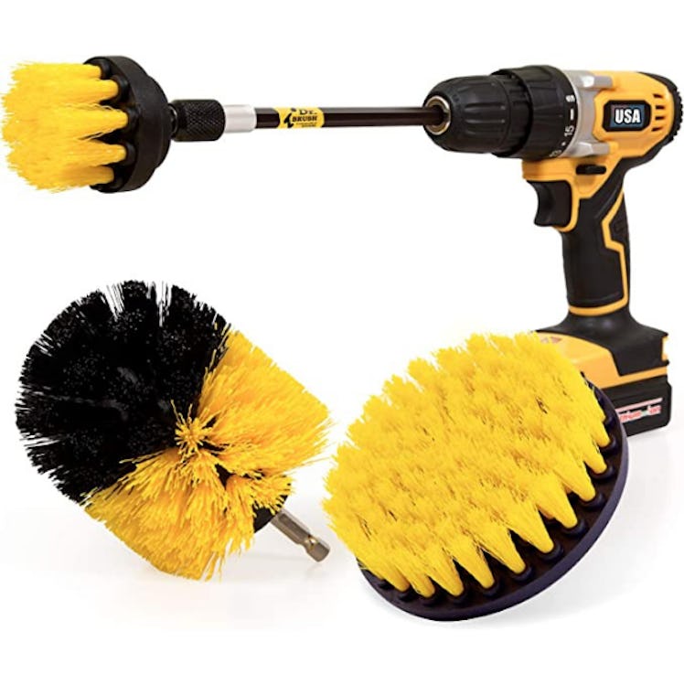 Holikme Drill Brush Scrubber Attachments (Set of 3)