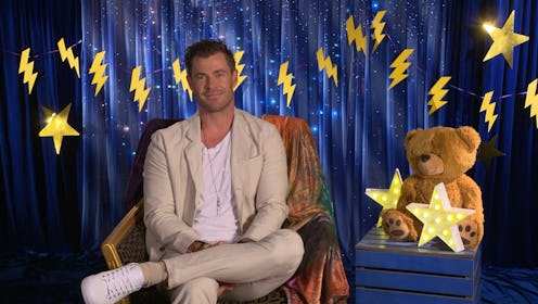 Chris Hemsworth on 'CBeebies Bedtime Stories.'