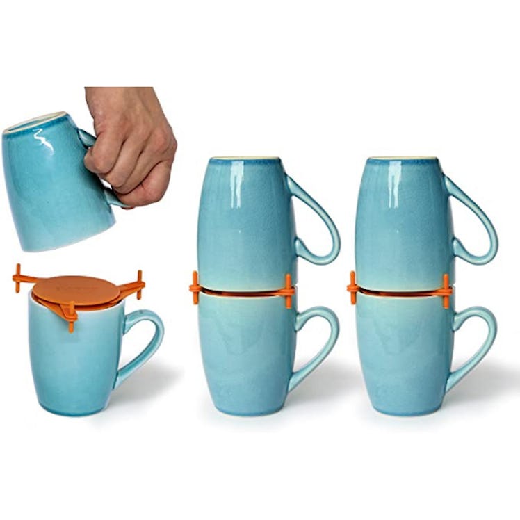 ELYPRO Stackable Coffee Mug Organizers