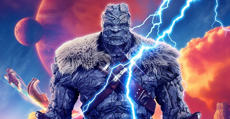 Taika Waititi reprises his role as Korg in Thor: Love and Thunder