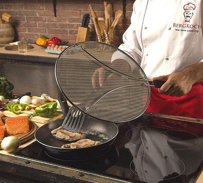 BergKoch Splatter Screen for Frying Pan