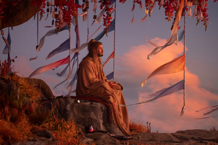 Thor (Chris Hemsworth in 'Thor: Love & Thunder.')