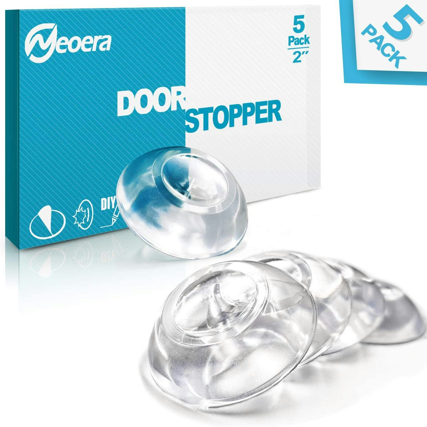 Neoera Door Stopper Wall Protector (5-Pack)