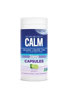  Natural Vitality CALM Sleep Magnesium Glycinate Capsules are one of Tayshia Adams' favorite self-ca...