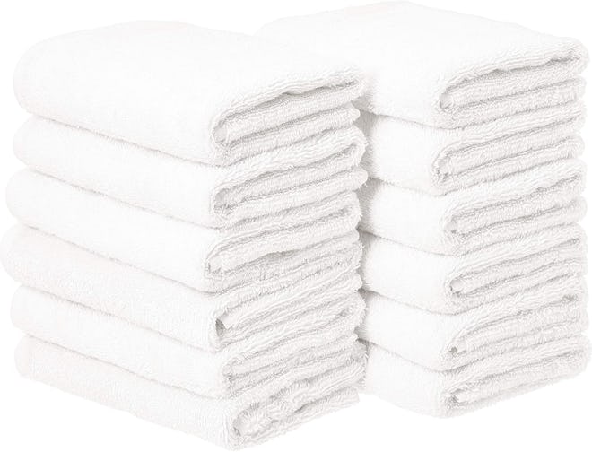 Amazon Basics Cotton Hand Towel (12-Pack)