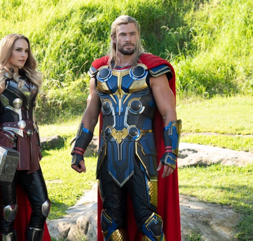 Thor and Jane in 'Thor 4'