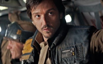 Diego Luna as Cassian Andor.