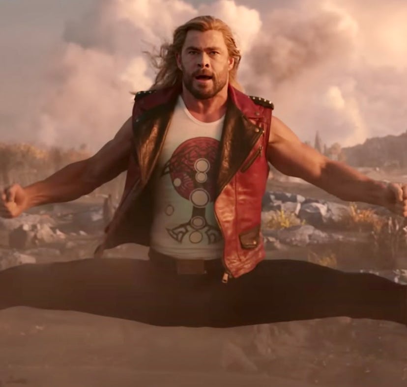 Chris Hemsworth as Thor in Thor: Love and Thunder