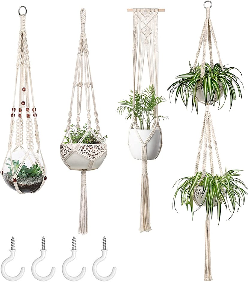 Mkono macrame plant hangers, an affordable decor find