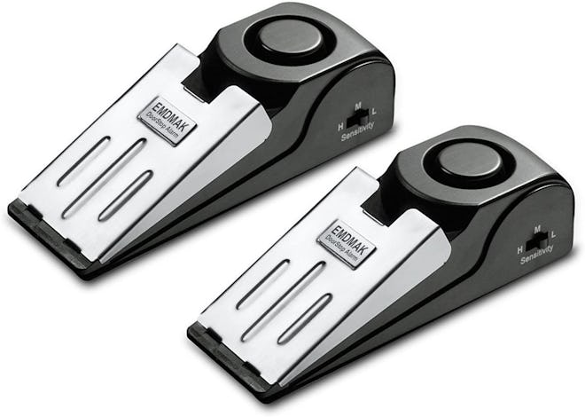 EMDMAK Door Stop Alarm (2-Pack)
