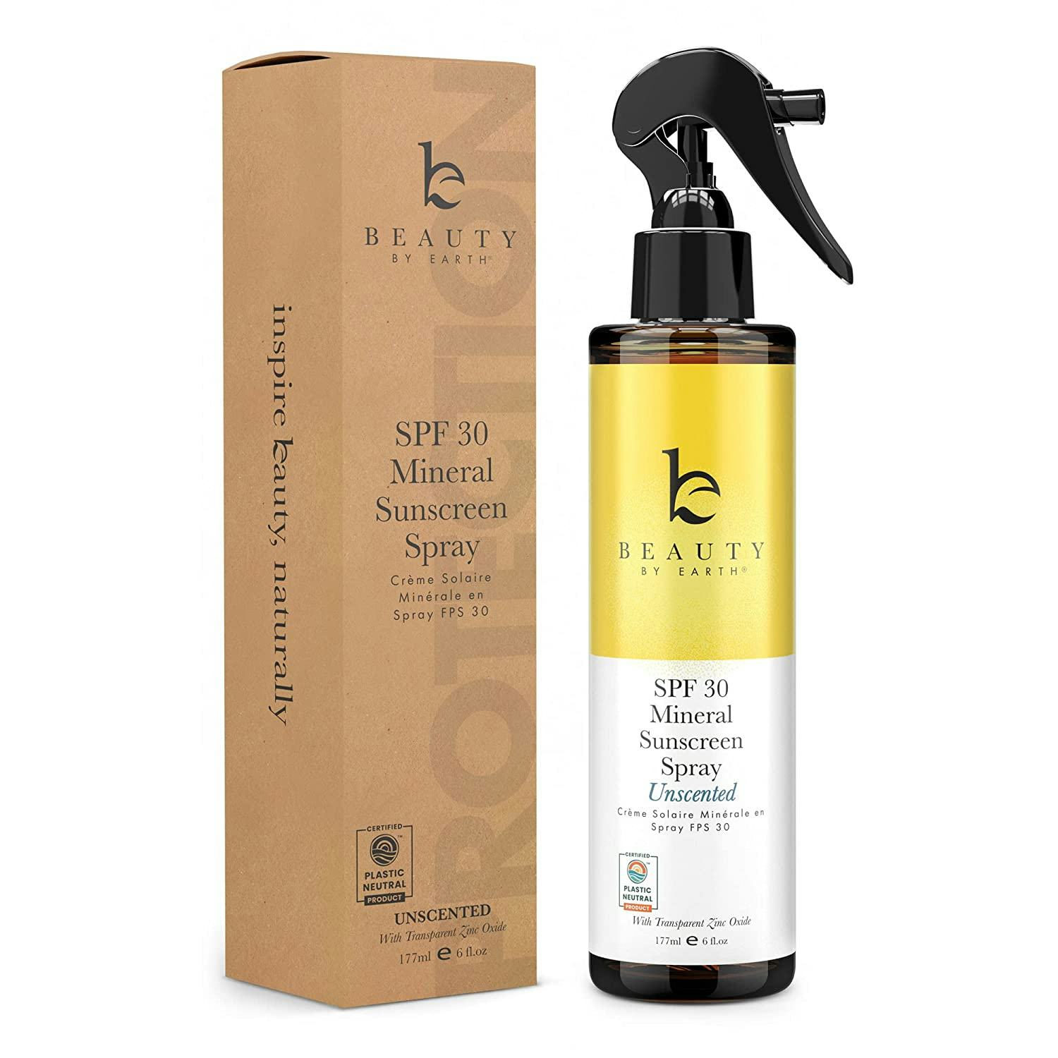 Beauty By Earth SPF 30 Mineral Sunscreen Spray