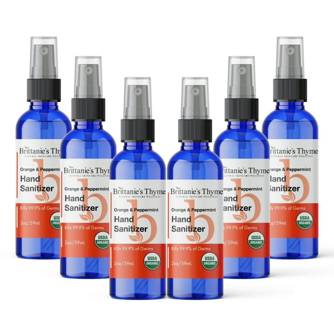 Brittanie&rsquo;s Thyme Hand Sanitizer Spray (6-Pack)