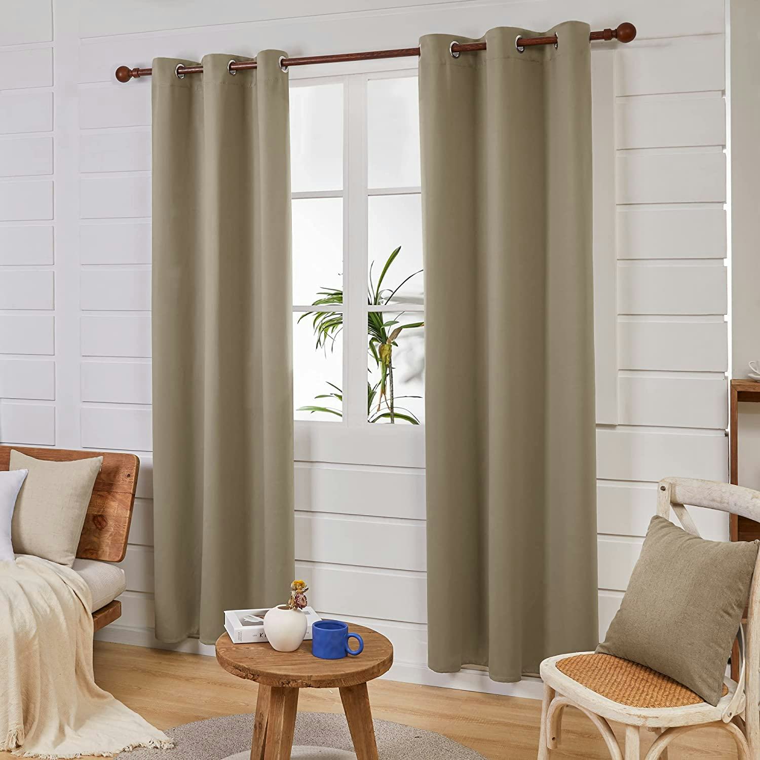 Deconovo Blackout Curtains (2-Pack)