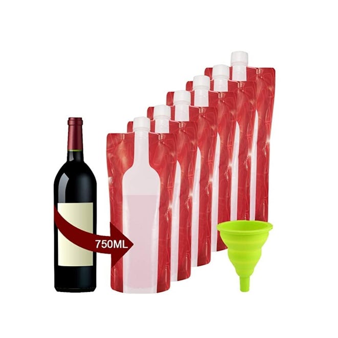 Accmor Portable Wine Bag Flask