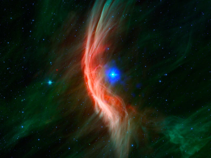 Zeta Ophiuchi which is located 440 light-years from Earth