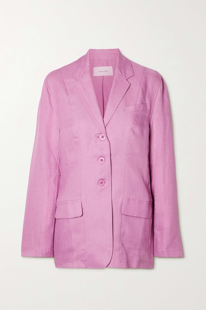 BONDI BORN linen blazer