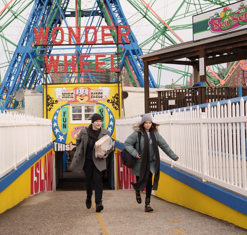 Theo (James Caverly) and Mabel (Selena Gomez) in Only Murders In the Building