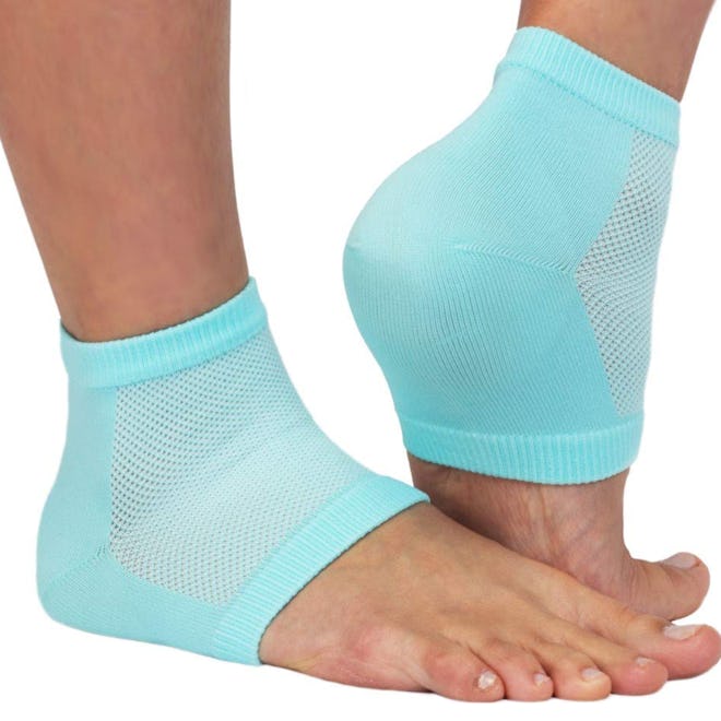NatraCure Vented Moisturizing Gel Heel Sleeves