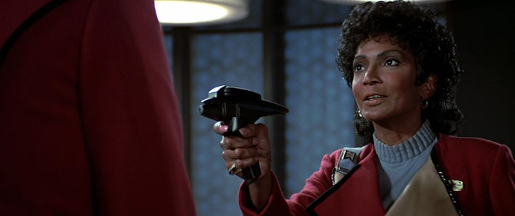 Nichelle Nichols as Uhura in 'Star Trek III: The Search For Spock'