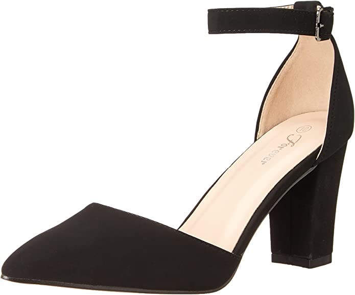 Olivia K Ankle Strap Pumps