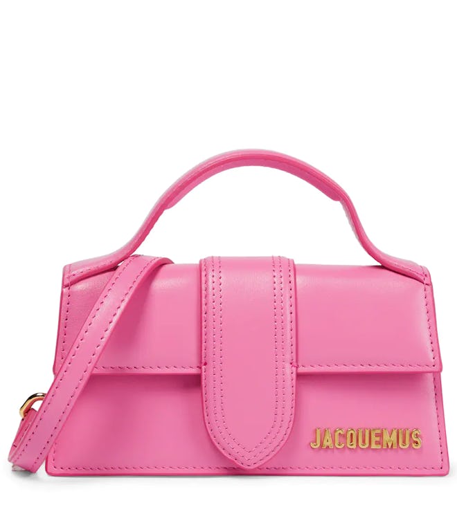 Le Bambino Leather Shoulder Bag Jacquemus